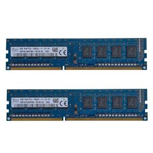 رم کامپیوتر DDR3 دو کاناله 1600 مگاهرتز CL11 اس کی هاینیکس مدل 12800U ظرفیت 4 گیگابایت