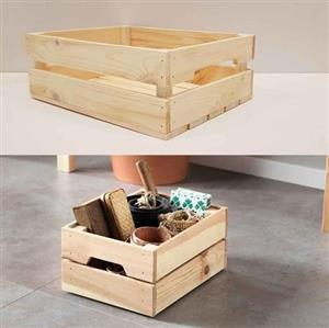 جعبه چوبیh10مدل ایکیا چوبی رنگ چوب( مستقیم از تولید کننده)