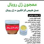 معجون 10 گرم ژل رویال با 300گرم عسل طبیعی گزانگبین 340هزارتومان()