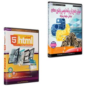 نرم افزار آموزش جامع پایتون نشر پدیا به همراه نرم افزار آموزش اچ تی ام ال نشر پدیا