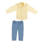ست تی شرت و شلوار نوزادی فیورلا مدل آروکو کد 23050