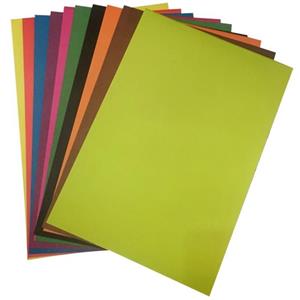 مقوا رنگی مدل براق سایز 30×40 سانتی متر بسته 10 عددی