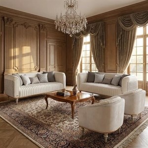 مبل هشت نفره مبل ایران استیل مدل روبرتو R02