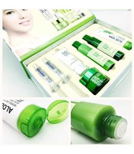 پکیج تخصصی مراقبت از پوست تغذیه کننده بیوآکوا bioaqia aloe vera skin care set nourishing moisturizing 