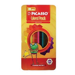 مداد رنگی 12 رنگ پیکاسو مدل 6095 