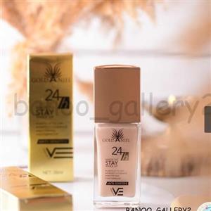 کرم پودر گلد آنجل شیشه ای 24 ساعته ضد آب حاوی ویتامین E