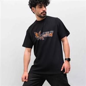 تیشرت طرح پروانه لش