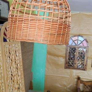 لوستر حصیری زیبا