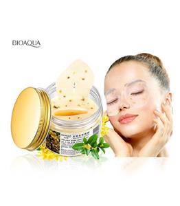 ماسک ورقه ای 80 تایی چشم ضد چین و چروک اسمانتوس بیوآکواBIOAQUA Gold Osmanthus Eye Mask Anti Wrinkle 