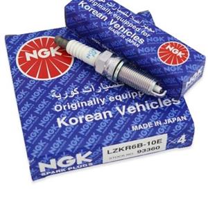 شمع پراید یورو4 برند NGK مدل 93360 جعبه آبی بسته 4عددی