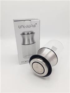 بانکه شیشه ای والرین (Valerian) با درب استیل سایز M