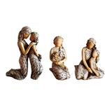 مجسمه مدل عشق مادر و فرزند مجموعه 3 عددی