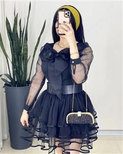 ست نیم تنه و دامن زنانه مدل تابستانی رنگ قرمز