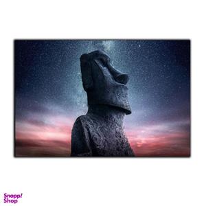 تابلو شاسی بکلیت طرح منظره مجسمه سنگی جزیره ایستر مدل SH-S2826