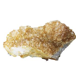 سنگ راف کوارتز مدل روی بستر عقیق ابی کد C8875