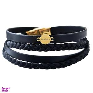 دستبند طلا 18 عیار مردانه لیردا مدل اسم امیرحسین کد DCHTM 035 -