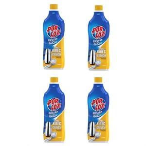 مایع جرم گیر پورچوز مدل kirec cozucu حجم 4000 میلی لیتر مجموعه 4 عددی