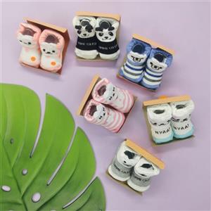 جوراب نوزادی پنبه | جفتی 17,050 تومان | عمده | 12تایی | کد : 1712