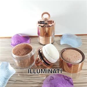 هایلایتر پودری شاین رزبری مدل ILLUMINATI(الماس آبادان)