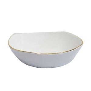 پیاله ماست خوری چینی لورین مدل سناتور خط طلا