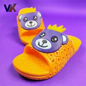 دمپایی بچه گانه پایون مدل پاشا سایز 22 طرح خرس  کد  9904