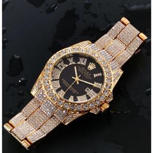 ساعت مردانه رولکس فول نگین