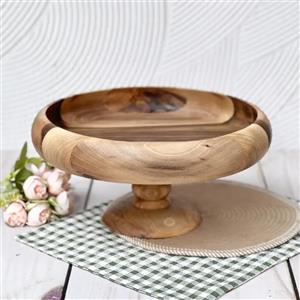 میوه خوری خراطی چوب گردو سه پایه 