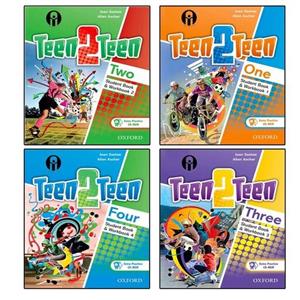 مجموعه کتاب چهار جلدی تین تو تینTeen2Teen Book series