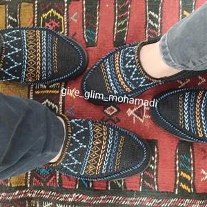 گیوه ست زن و شوهری،طرح دار ،سنتی،ارسال از کرمانشاه ،