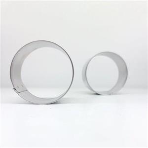 کاتر شیرینی مشهدی تک عددی طرح دایره جنس استیل