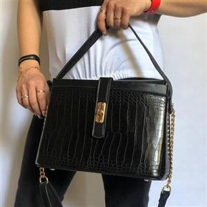 کیف زنانه قفل پیچکی 