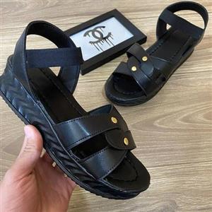 صندل زنانه چرم مصنوعی