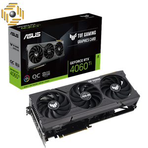 کارت گرافیک ایسوس Tuf Gaming GeForce RTX 4060 TI 8GB GDDR6 OC Edition ASUS TUF Gaming GeForce RTX 4060 Ti 8GB GDDR6 OC Edition Graphics Card