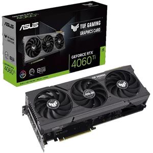 کارت گرافیک ایسوس Tuf Gaming GeForce RTX 4060 TI 8GB GDDR6 OC Edition ASUS TUF Gaming GeForce RTX 4060 Ti 8GB GDDR6 OC Edition Graphics Card