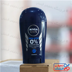 استیک ضد تعریق مردانه نیوآ Fresh Active بدون آلومینیوم حجم 40 میل