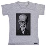 تی شرت آستین کوتاه دخترانه 27 مدل Sigmund Freud کد MH940