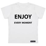 تی شرت آستین کوتاه پسرانه 27 مدل Enjoy Every Moment کد MH974