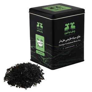 چای دو قوچ قوطی فلزی با عطر هل 450 گرم