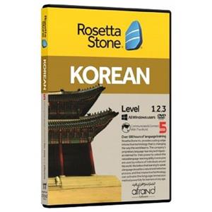 دی وی آموزشی کره ای Rosetta Stone Korean 