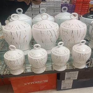 پاسماوری مام هشت پارچه چینی در طرح های مختلف