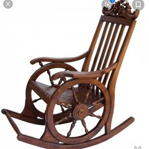 صندلی راک مدل سکانی با چوب راش