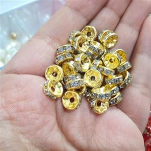 رینگ طلایی  سایز 6 بسته 1000 عددی