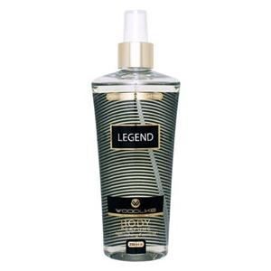بادی اسپلش مردانه وودلایک مدل Legend حجم 250 میلی لیتر