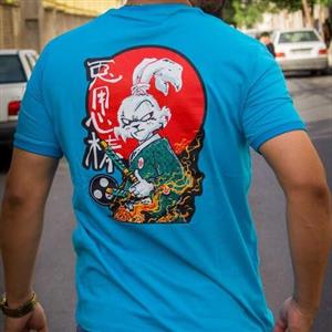 تیشرت نخ پنبه چاپی آدیداس ژاپن