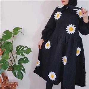 پیراهن شیک زنانه(بافتنی)