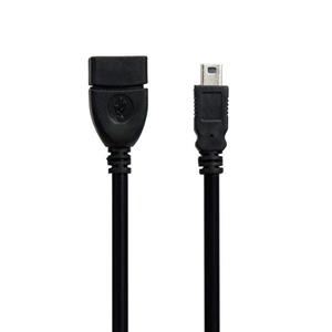 کابل تبدیل USB به MINIUSB مچر مدل AF 5P OTG طول 0.15 متر