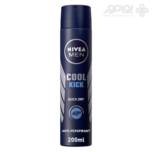 اسپری دئودورانت مردانه نیوا مدل COOL KICK حجم 200 میل