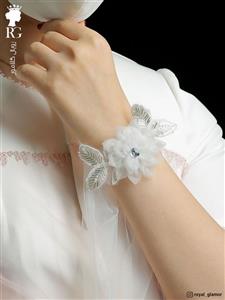 دستبند عروس گلدار 