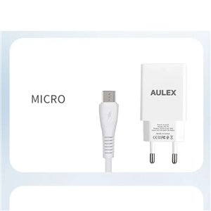 شارژر فست AUlEX مدل AG-04 با کابل میکرو