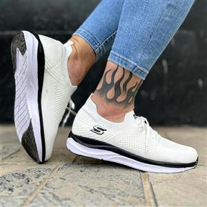 کتانی مردانه SKECHERS سفید کد 14695
